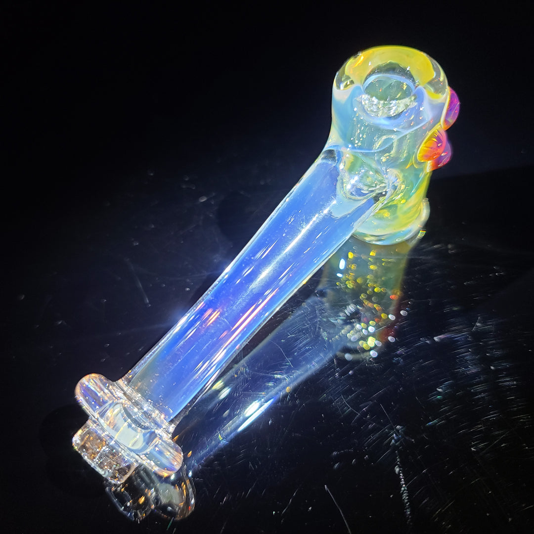 Silver Fumed Hash Hammer Glass Pipe KOP Glass   