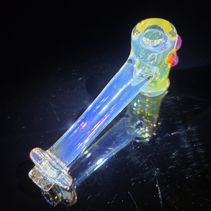 Silver Fumed Hash Hammer Glass Pipe KOP Glass   
