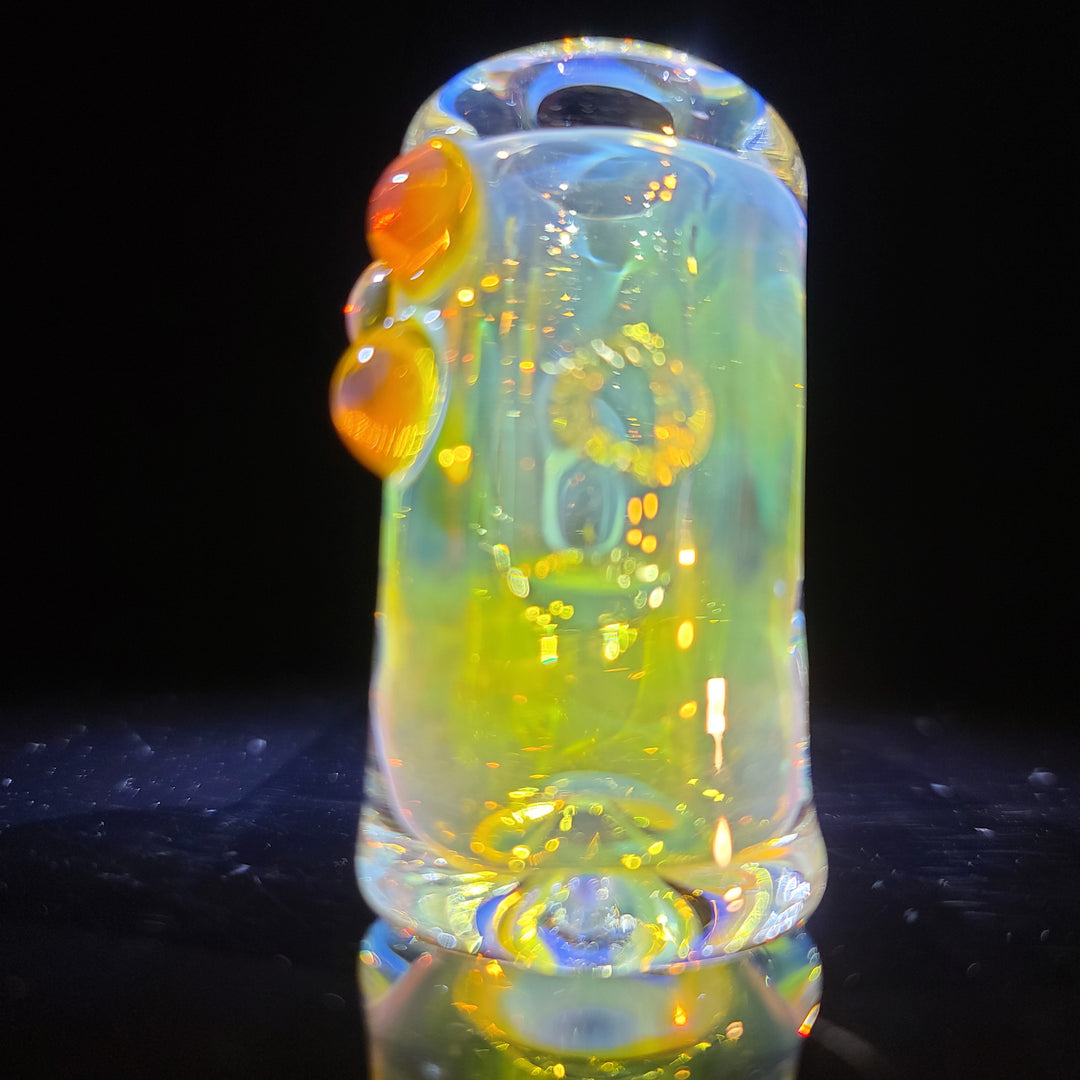 Silver Fumed Hash Hammer Glass Pipe KOP Glass   
