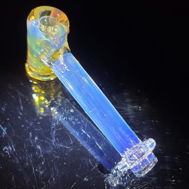 Silver Fumed Hash Hammer Glass Pipe KOP Glass   