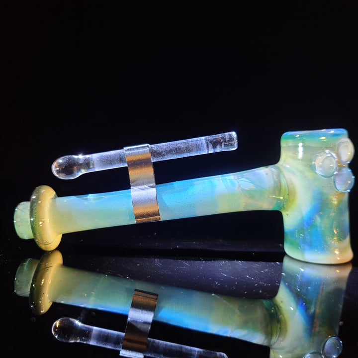 Ocean Seabed Hash Hammer Glass Pipe KOP Glass   