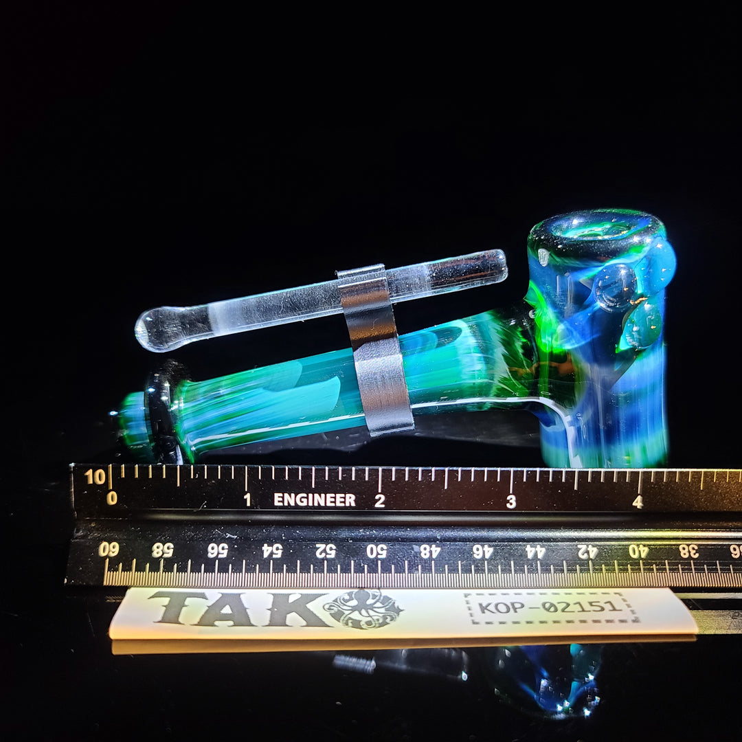Ocean Storm Hash Hammer Glass Pipe KOP Glass   