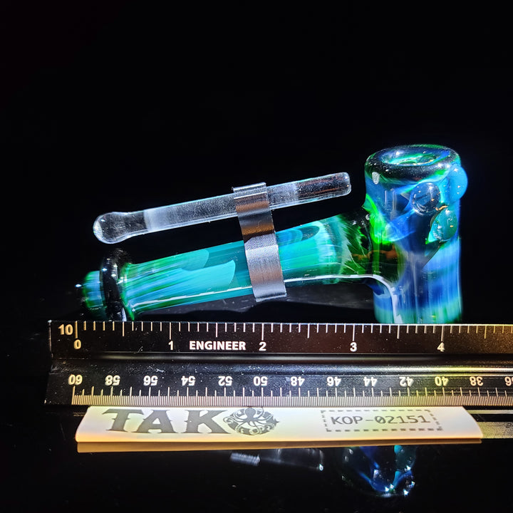 Ocean Storm Hash Hammer Glass Pipe KOP Glass   