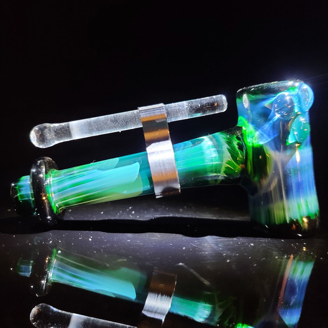 Ocean Storm Hash Hammer Glass Pipe KOP Glass   