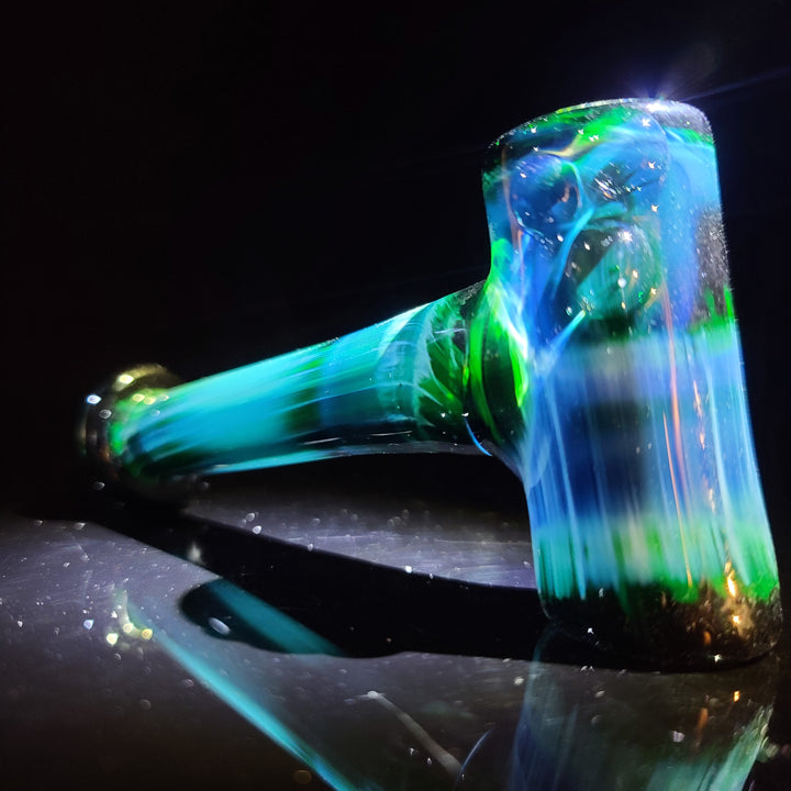 Ocean Storm Hash Hammer Glass Pipe KOP Glass   