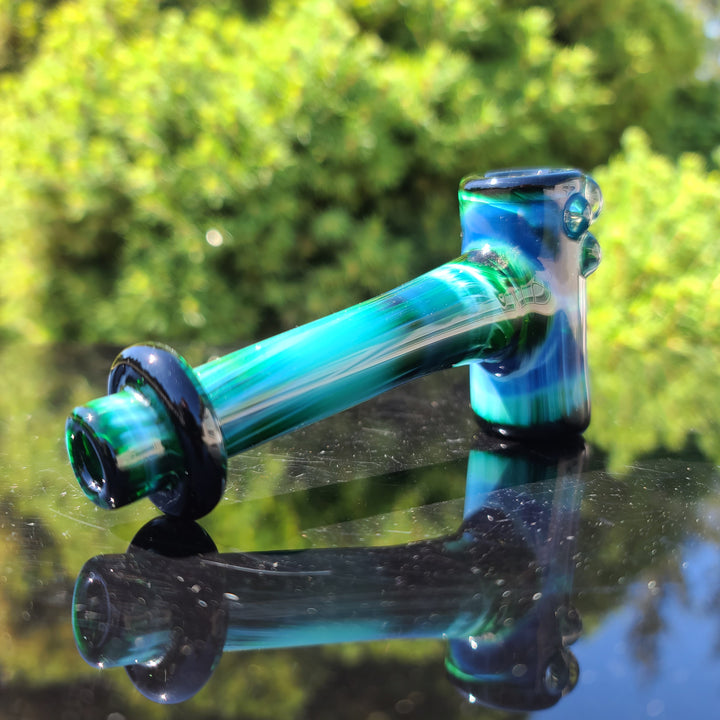Ocean Storm Hash Hammer Glass Pipe KOP Glass   