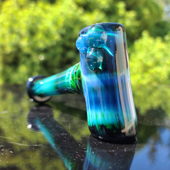 Ocean Storm Hash Hammer Glass Pipe KOP Glass   