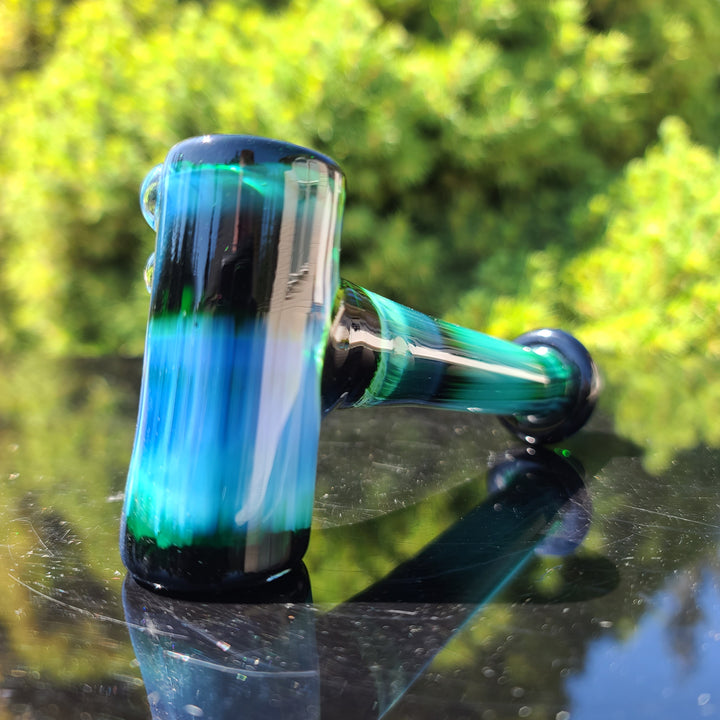 Ocean Storm Hash Hammer Glass Pipe KOP Glass   