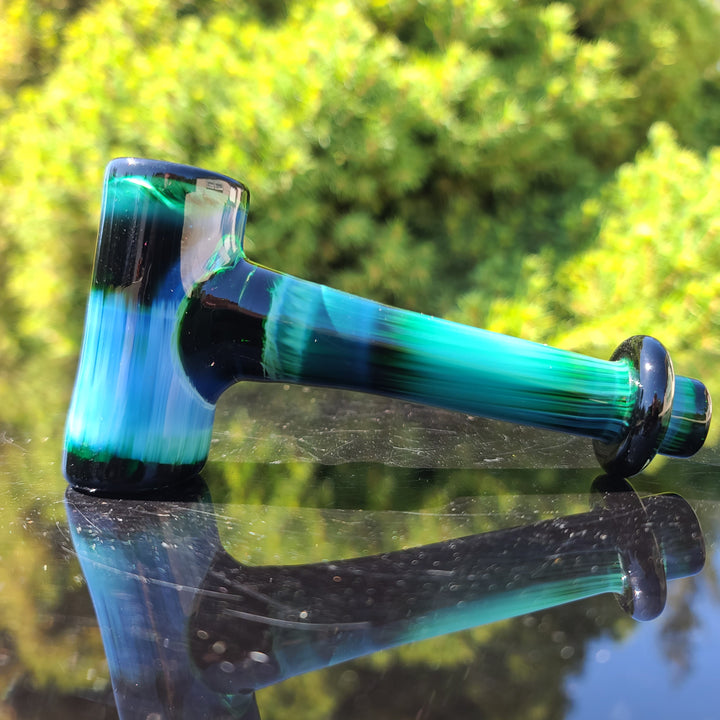 Ocean Storm Hash Hammer Glass Pipe KOP Glass   