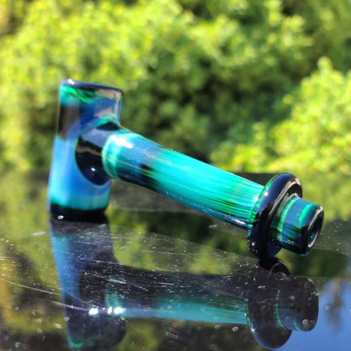 Ocean Storm Hash Hammer Glass Pipe KOP Glass   