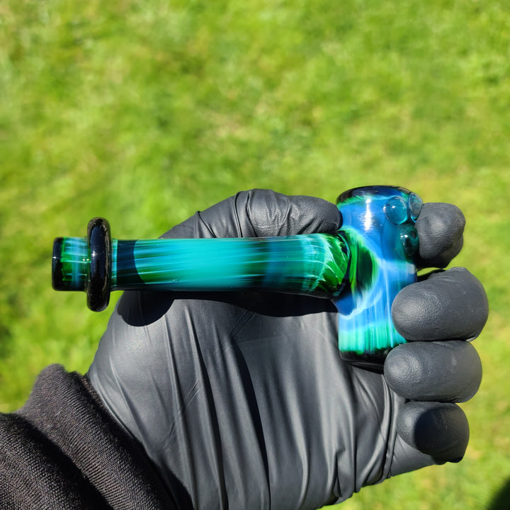 Ocean Storm Hash Hammer Glass Pipe KOP Glass   