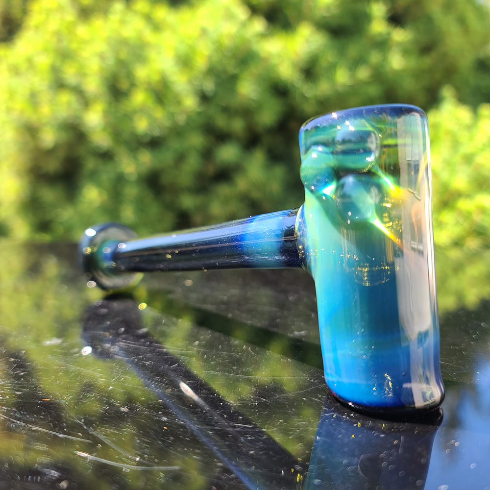 Ocean Storm Hash Hammer Glass Pipe KOP Glass   