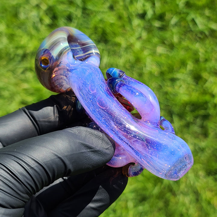 Hippy Flip Pipe Glass Pipe Love Glass   