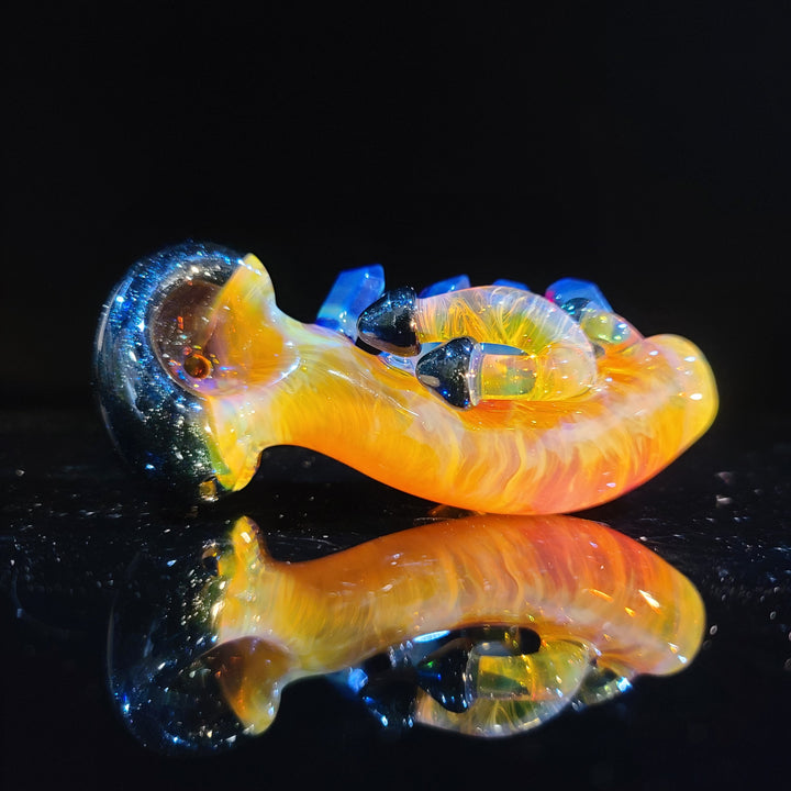 Hippy Flip Pipe Glass Pipe Love Glass   