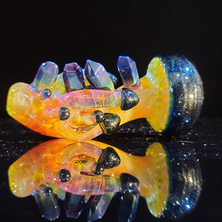 Hippy Flip Pipe Glass Pipe Love Glass   