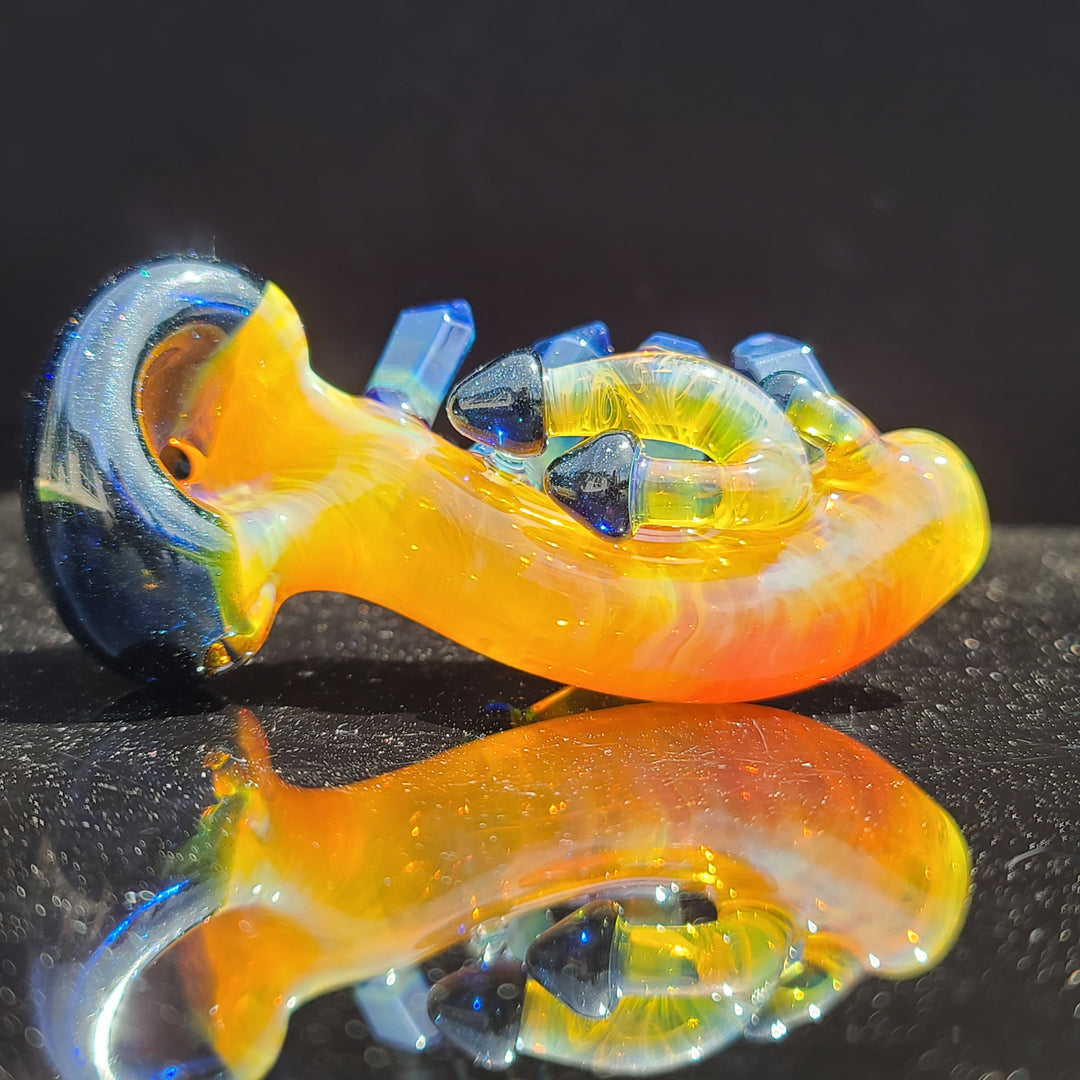 Hippy Flip Pipe Glass Pipe Love Glass   