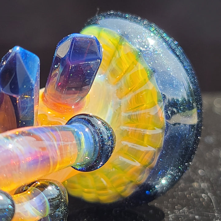 Hippy Flip Pipe Glass Pipe Love Glass   