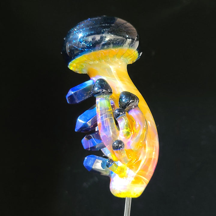 Hippy Flip Pipe Glass Pipe Love Glass   