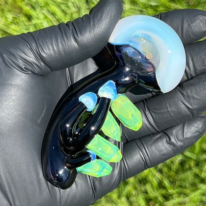 Hippy Flip Pipe Glass Pipe Love Glass   