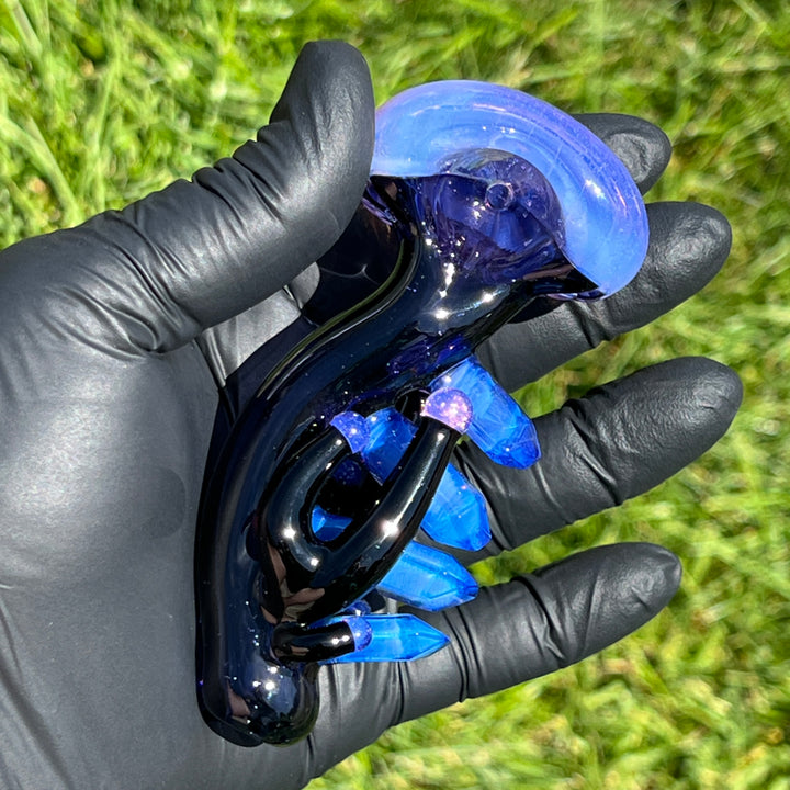 Hippy Flip Pipe Glass Pipe Love Glass   