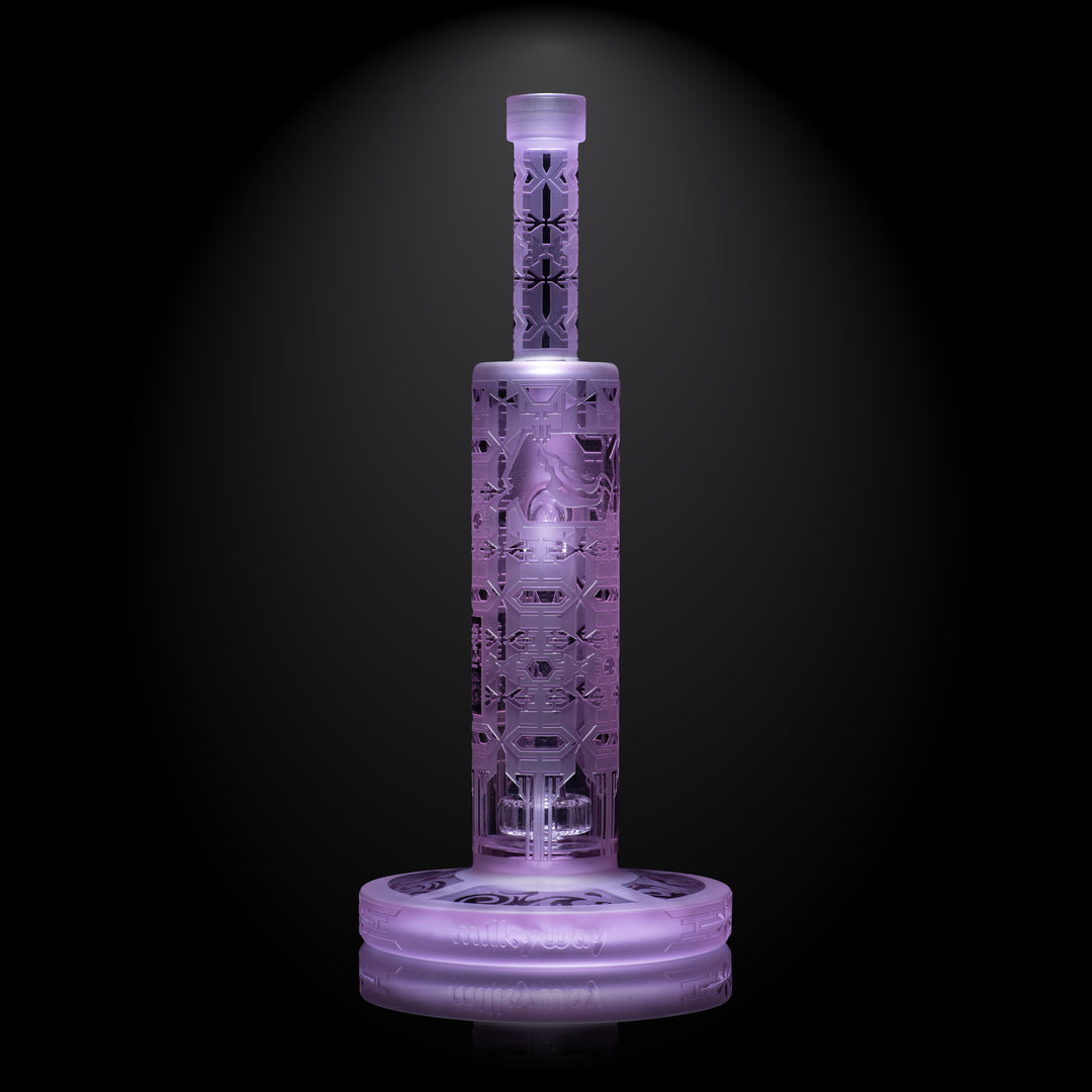 Dark Matter Generator 11" Dab Rig Glass Pipe Milkyway   