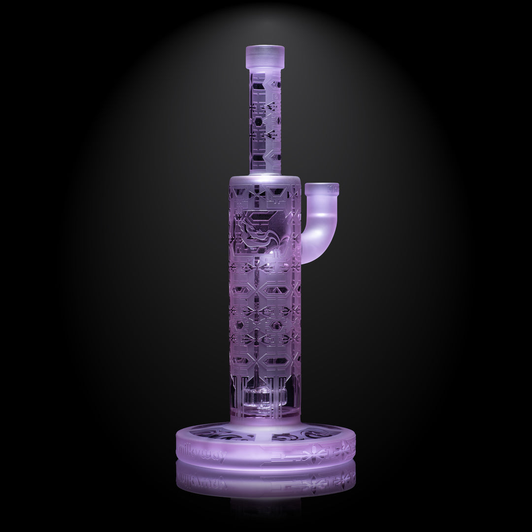 Dark Matter Generator 11" Dab Rig Glass Pipe Milkyway   