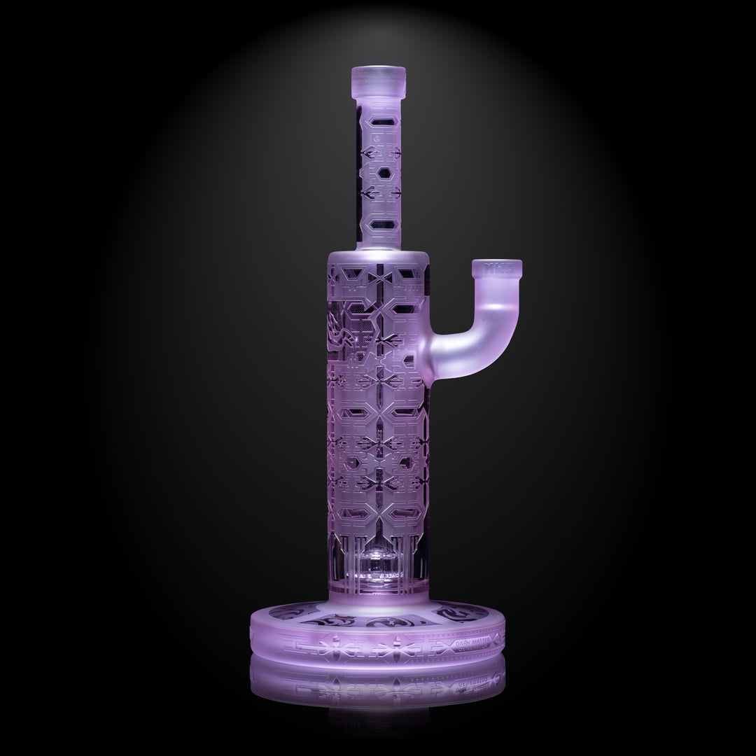 Dark Matter Generator 11" Dab Rig Glass Pipe Milkyway   