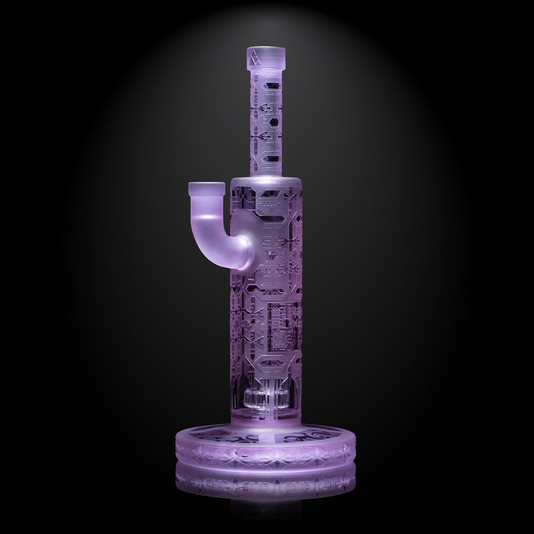 Dark Matter Generator 11" Dab Rig Glass Pipe Milkyway   