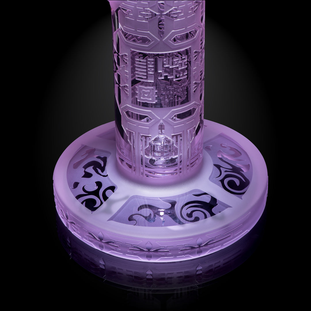 Dark Matter Generator 11" Dab Rig Glass Pipe Milkyway   