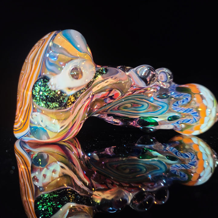 Molten Thick and Twisted Pipe Glass Pipe Molten Imagination   