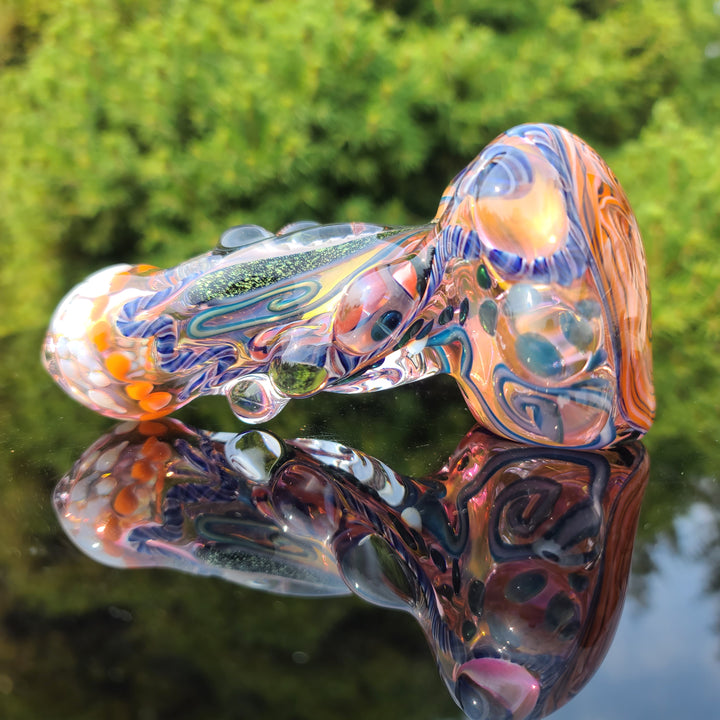 Molten Thick and Twisted Pipe Glass Pipe Molten Imagination   
