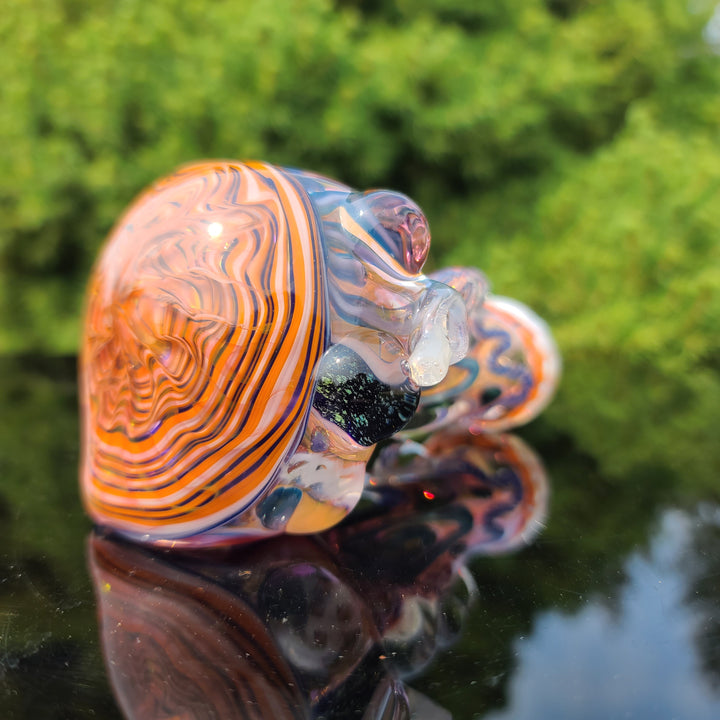 Molten Thick and Twisted Pipe Glass Pipe Molten Imagination   