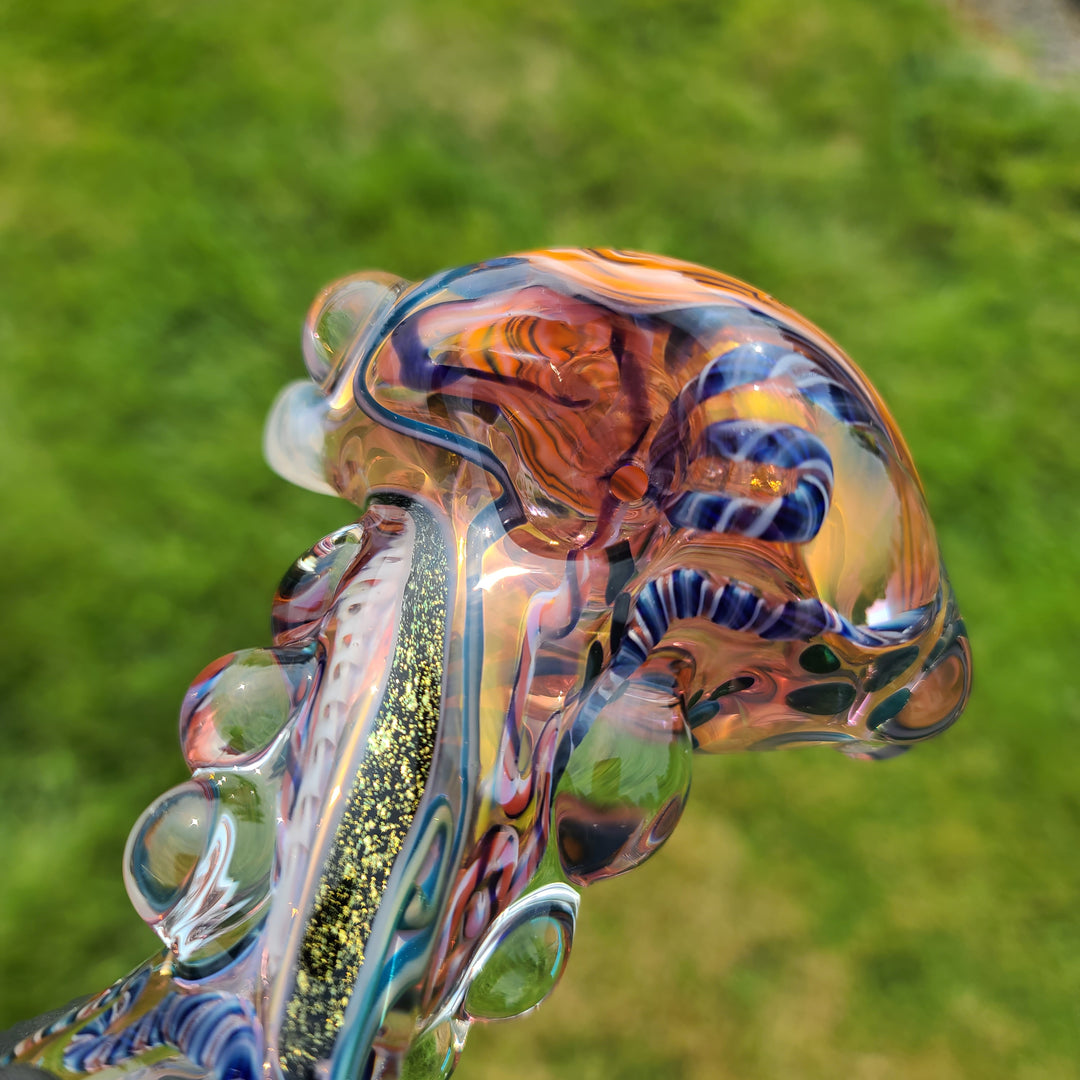 Molten Thick and Twisted Pipe Glass Pipe Molten Imagination   