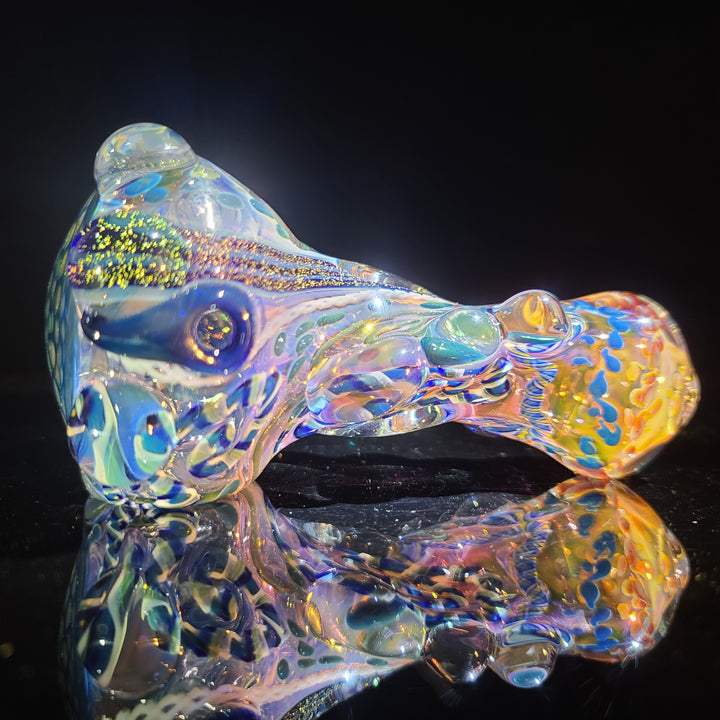 Molten Thick and Twisted Pipe Glass Pipe Molten Imagination   