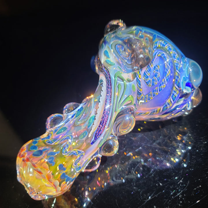 Molten Thick and Twisted Pipe Glass Pipe Molten Imagination   