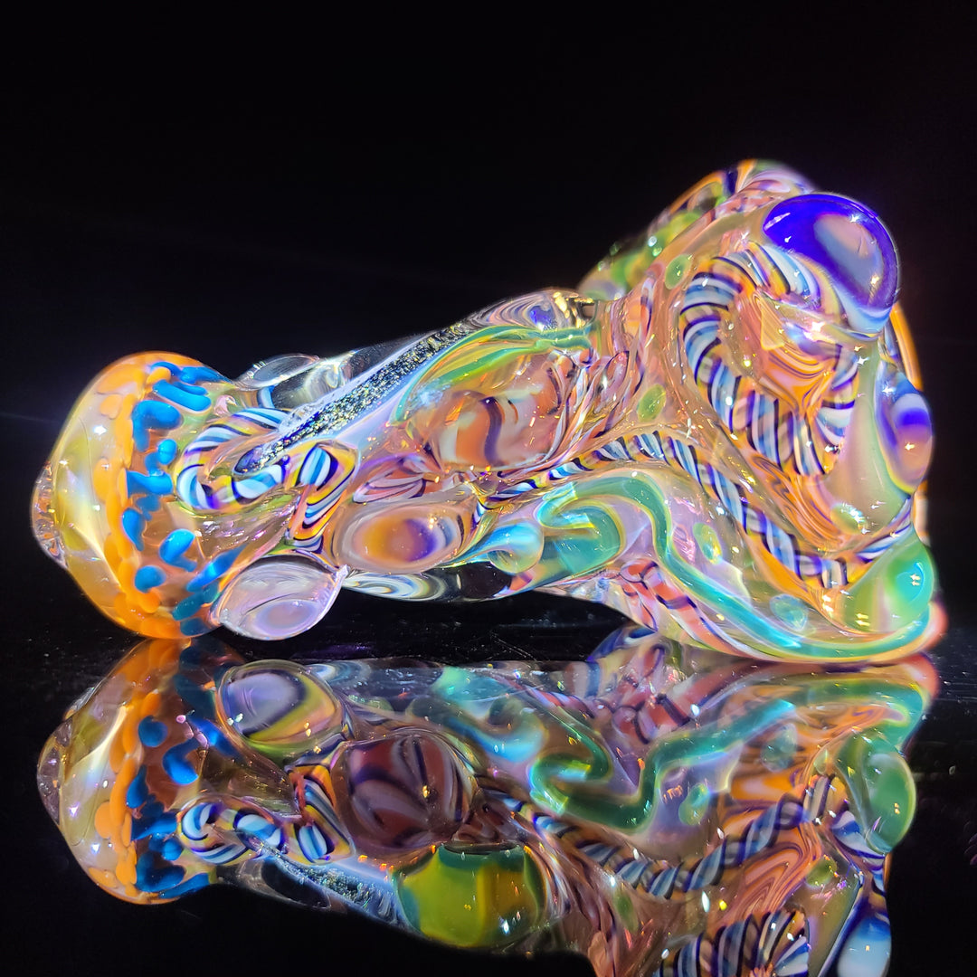 Molten Thick and Twisted Pipe Glass Pipe Molten Imagination   
