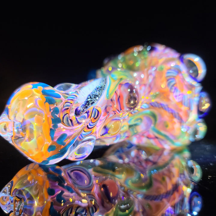 Molten Thick and Twisted Pipe Glass Pipe Molten Imagination   