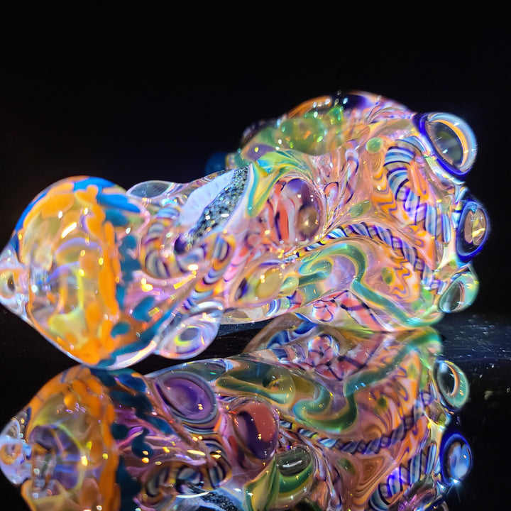 Molten Thick and Twisted Pipe Glass Pipe Molten Imagination   
