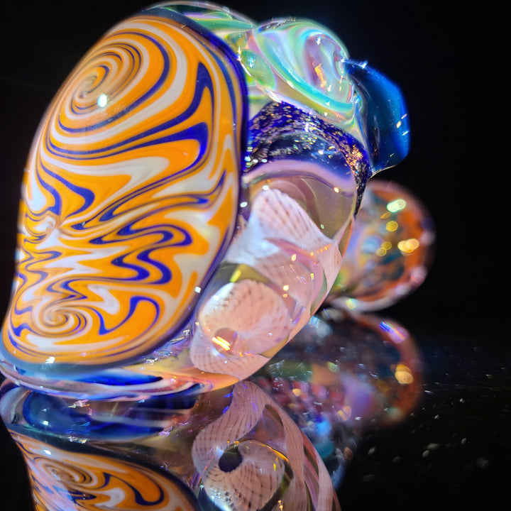 Molten Thick and Twisted Pipe Glass Pipe Molten Imagination   