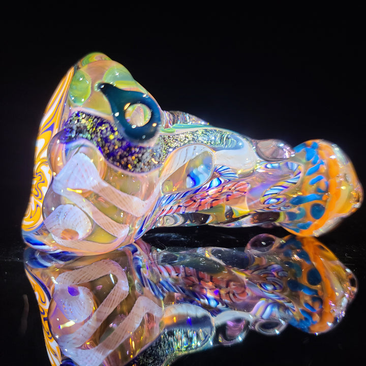 Molten Thick and Twisted Pipe Glass Pipe Molten Imagination   