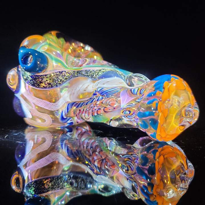 Molten Thick and Twisted Pipe Glass Pipe Molten Imagination   