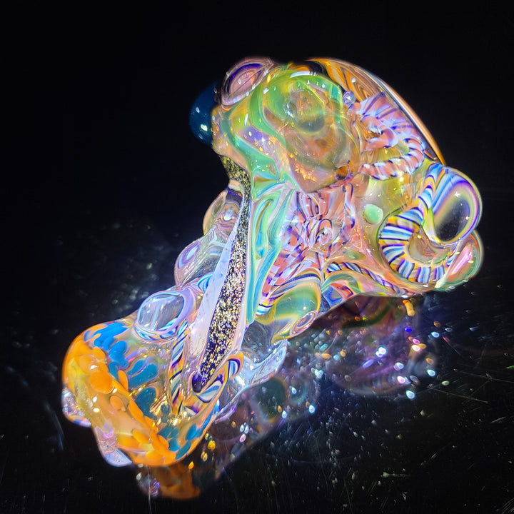 Molten Thick and Twisted Pipe Glass Pipe Molten Imagination   