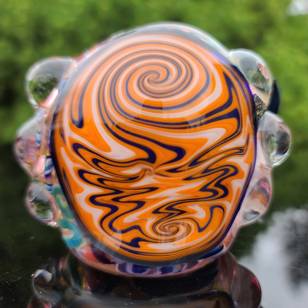 Molten Thick and Twisted Pipe Glass Pipe Molten Imagination   