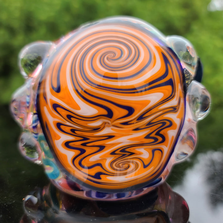 Molten Thick and Twisted Pipe Glass Pipe Molten Imagination   