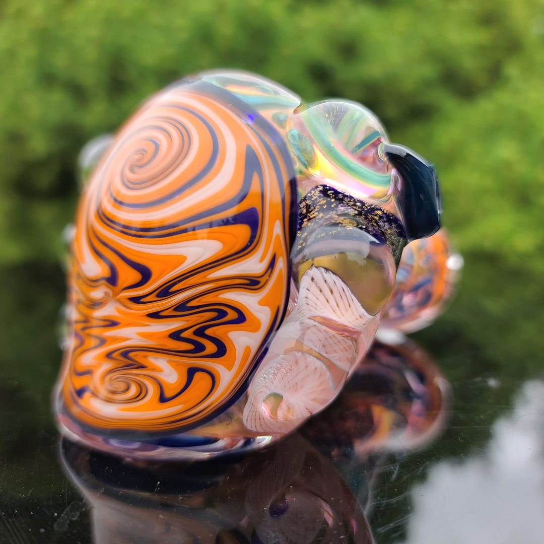 Molten Thick and Twisted Pipe Glass Pipe Molten Imagination   