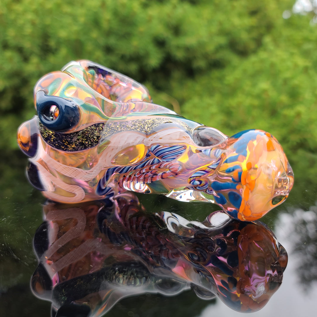 Molten Thick and Twisted Pipe Glass Pipe Molten Imagination   