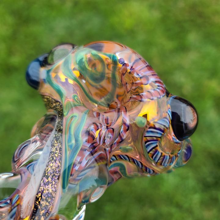 Molten Thick and Twisted Pipe Glass Pipe Molten Imagination   