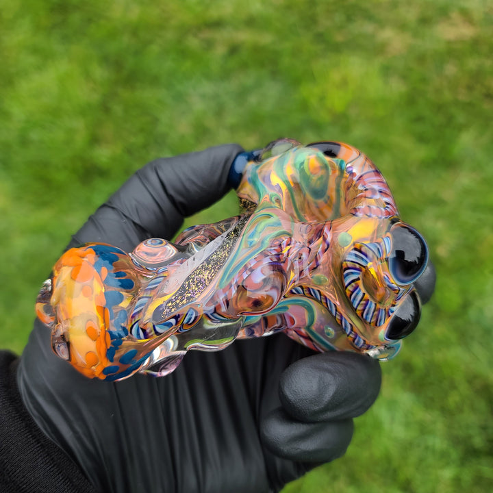 Molten Thick and Twisted Pipe Glass Pipe Molten Imagination   