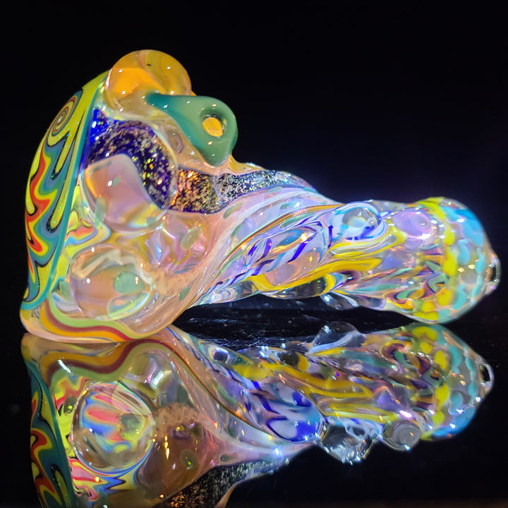 Molten Thick and Twisted Pipe Glass Pipe Molten Imagination   