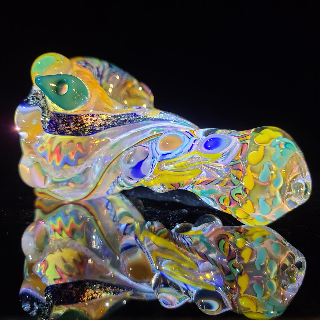 Molten Thick and Twisted Pipe Glass Pipe Molten Imagination   